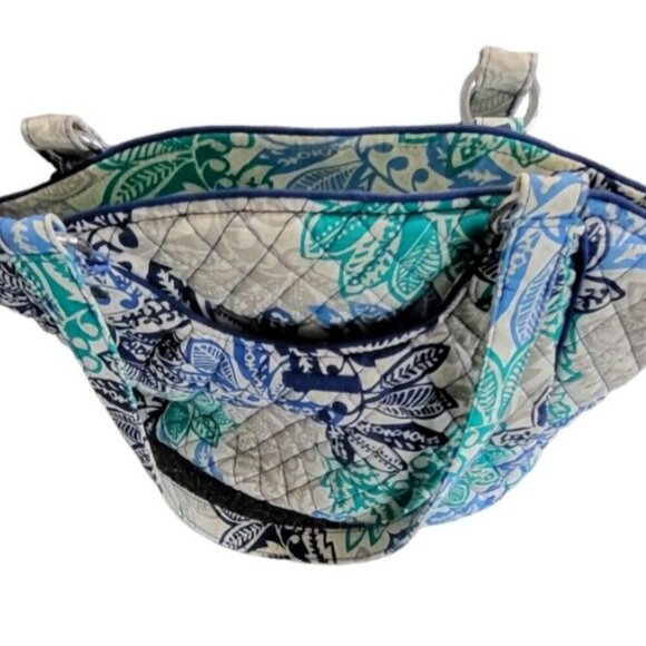 Vintage Vera Bradley Women's Shoulder Tote Floral Graphics - Picture 4 of 10
